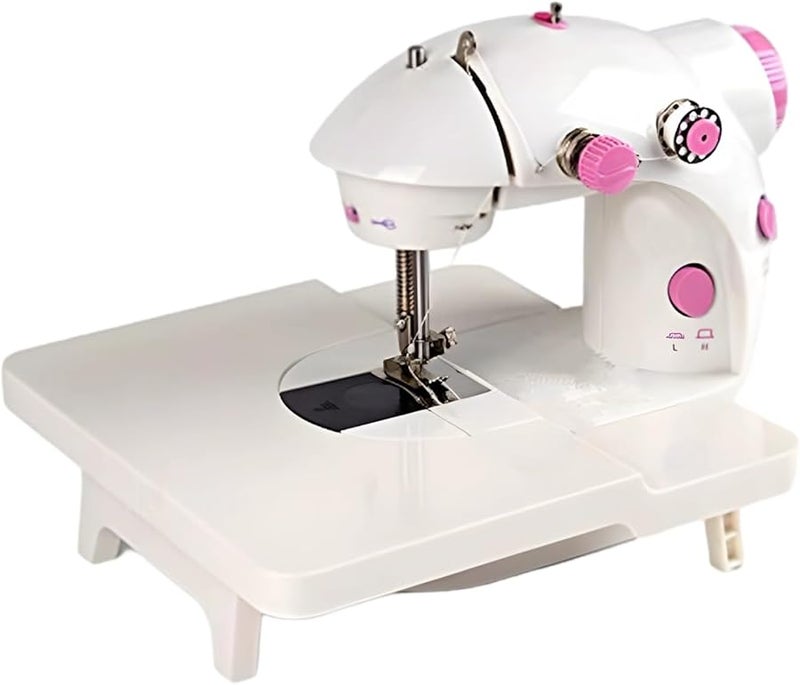 Portable Sewing Machine For Beginners With Dual Speed LED Light And Extension Table - Image 2