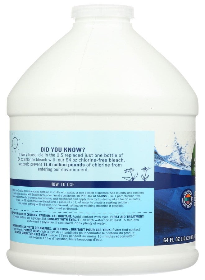 Seventh Generation Bleach, 3607.89 Fl Oz (Pack of 6) - Image 2