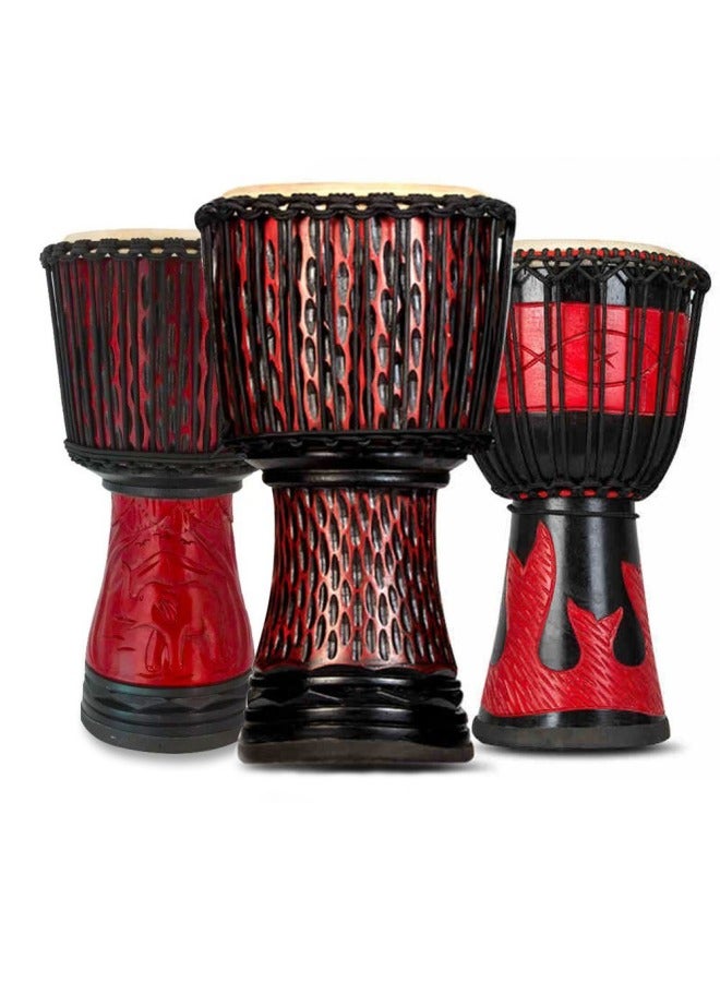Somali Goat African Drum For Adults and Children Beginners Hand Drum Professional Performance Teaching Drum Professional 10inch rainforest - Image 3