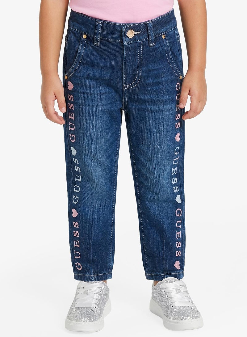 GUESS Kids Mom Fit Jeans - Image 5