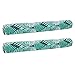 Aqua Leisure Aqua Oversized Inflatable Pool Noodle 2 Pack Soft Mesh Jumbo Noodle Pool Float TealWhite Fern - Image 3