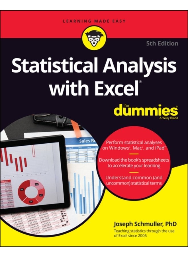 Statistical Analysis with Excel For Dummies - Paperback