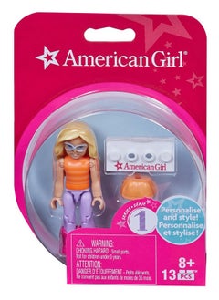MEGA Construx American Girl Series 1 Sunny Stripes Mini Figure  - Image 2