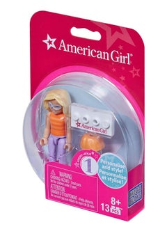 MEGA Construx American Girl Series 1 Sunny Stripes Mini Figure  - Image 5