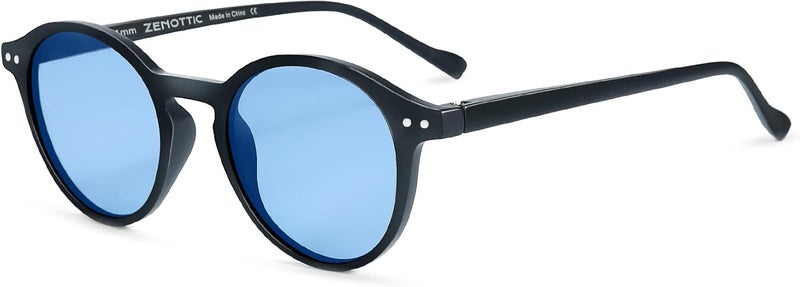 ZENOTTIC Polarized Round Sunglasses, Stylish Small Sunglasses for Men and Women Retro Classic, Multi-Style Selection - Image 1