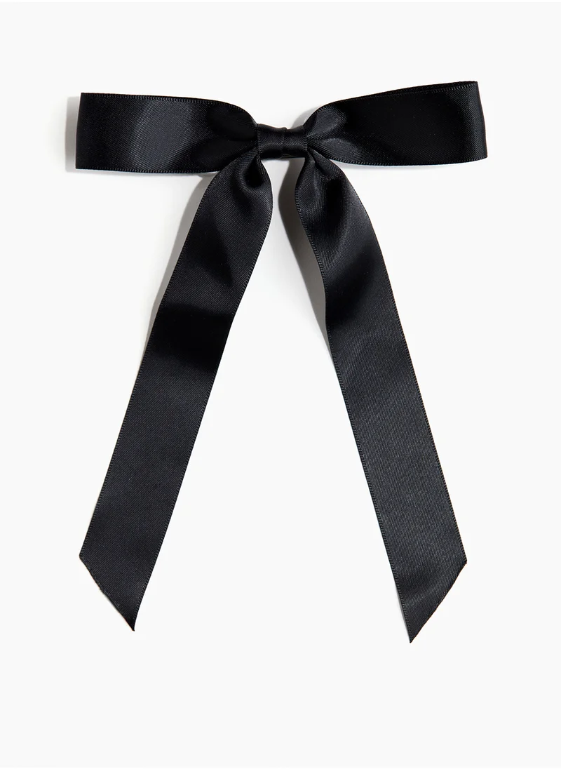 H&M Satin Bow Hair Clip