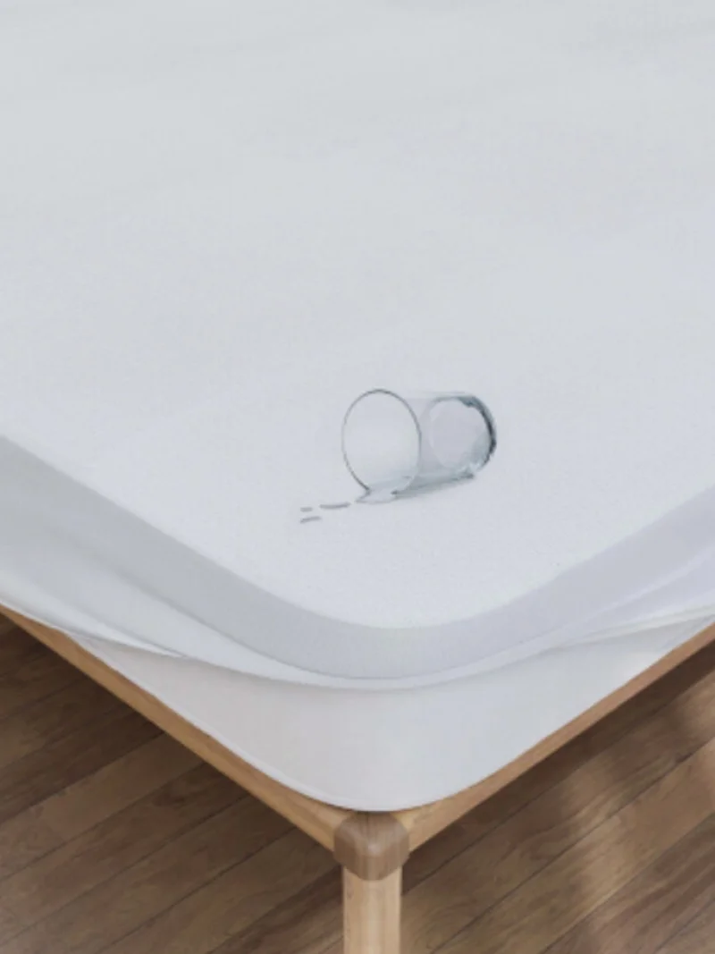 Hugoybedding 40X70 cm Fitted Mattress Protector Liquid Proof Towel Mattresses