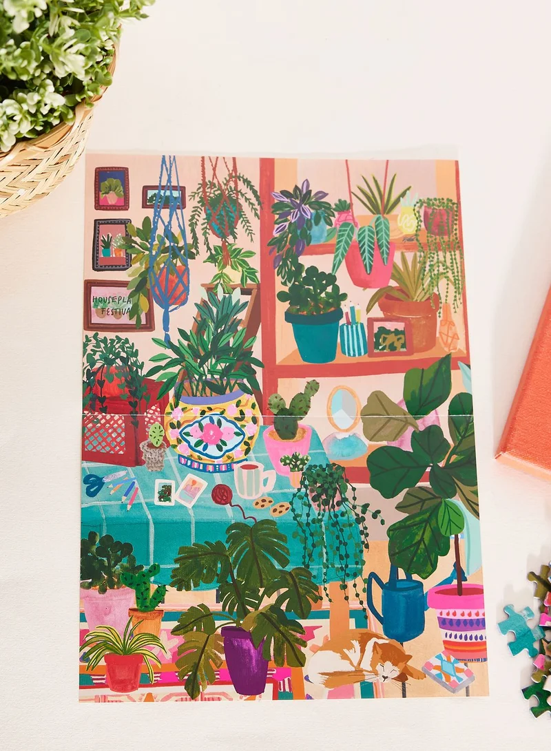 Talking Tables House Plants Puzzle 1000Pc