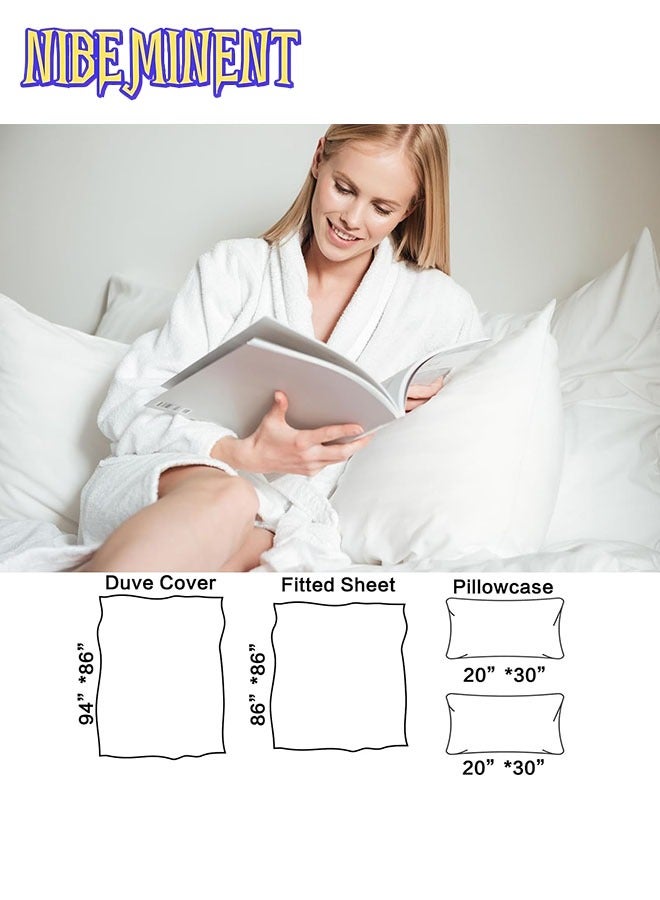 NIBEMINENT Travel Disposable Bed Sheet Set,4Pcs Portable Disposable Sheet and Disposable Pillowcase Set, Suitable for Travel Hotel Business Travel - Image 4