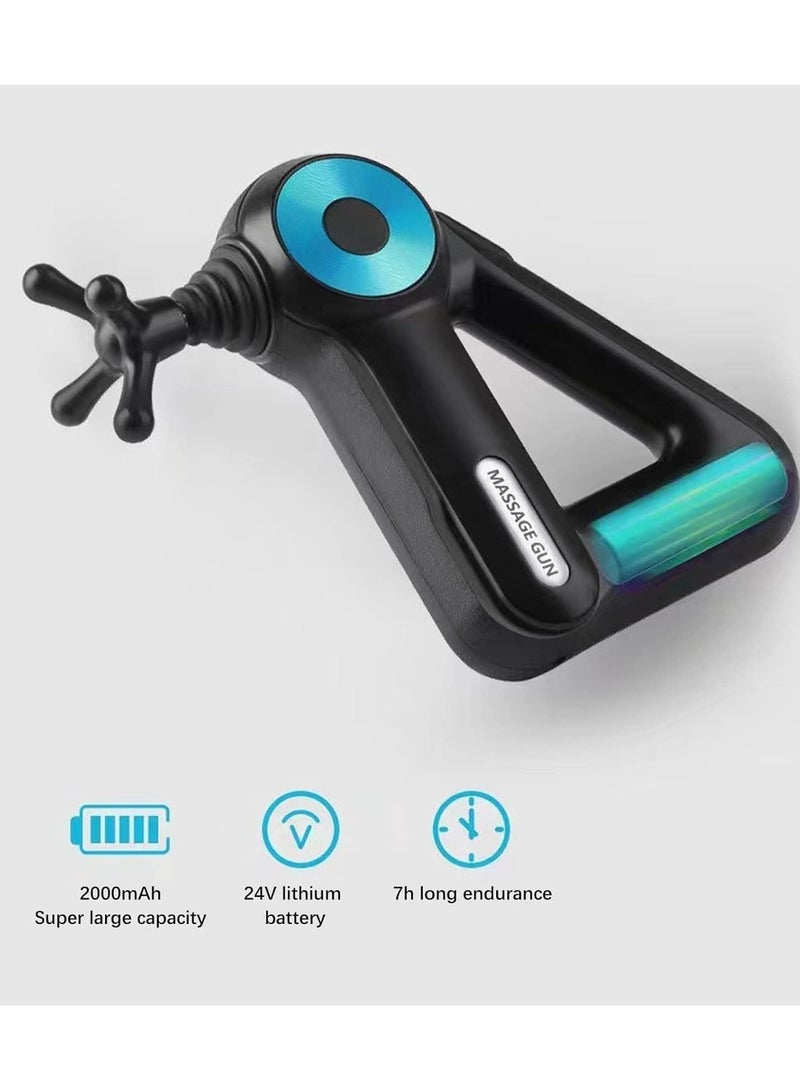 Electronic Triangle Muscle Massager: Advanced 100-240V Deep Tissue Relief with 4 Modes, 6 Gears - Ideal for Sports Enthusiasts Elevate Your Sports Recovery with Precision Targeting - Image 4