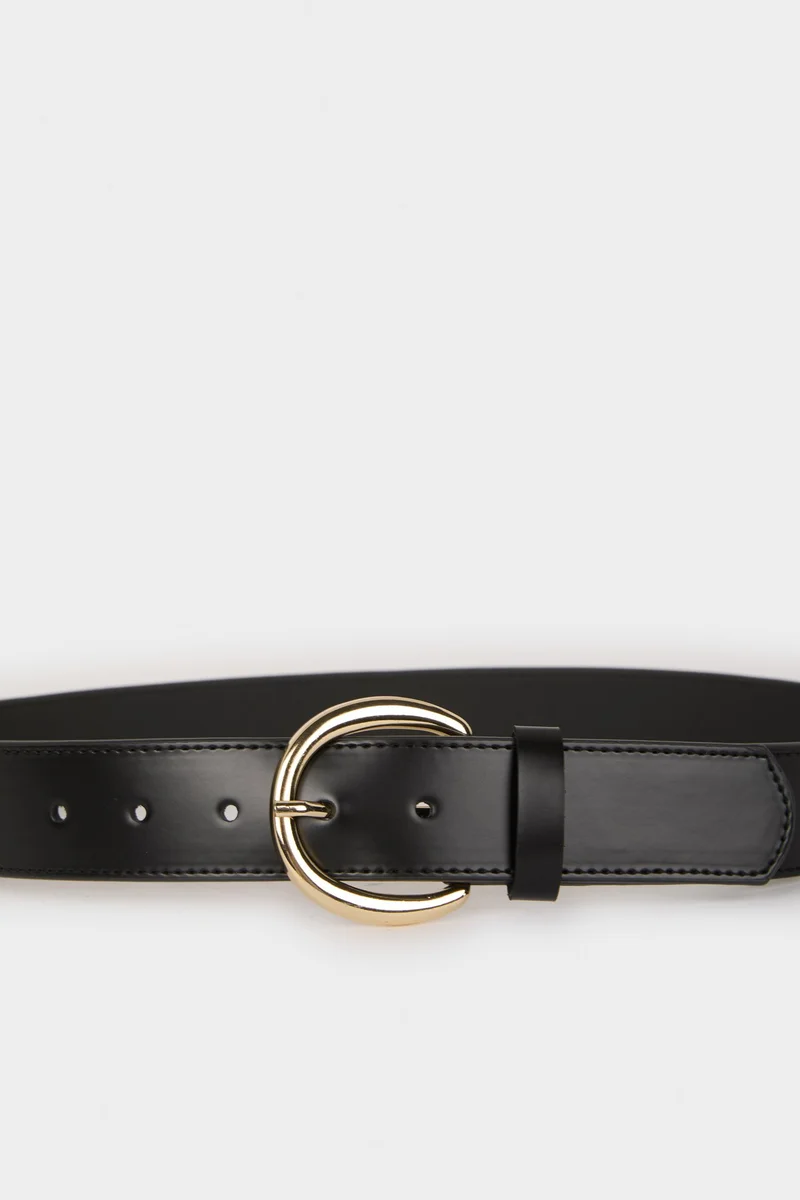 Defacto  Woman Big Clasp Faux Leather Denim Belt for Women | Best Price UAE