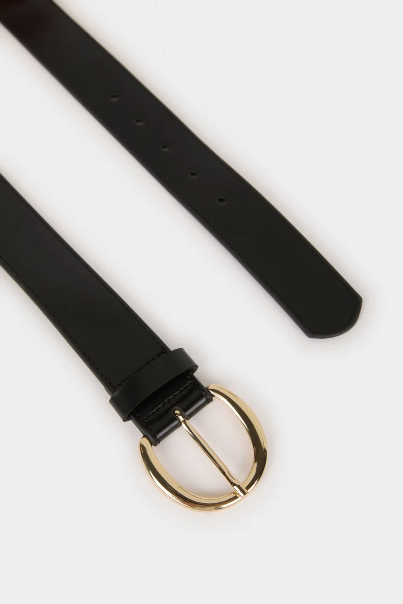 Defacto  Woman Big Clasp Faux Leather Denim Belt for Women | Best Price UAE