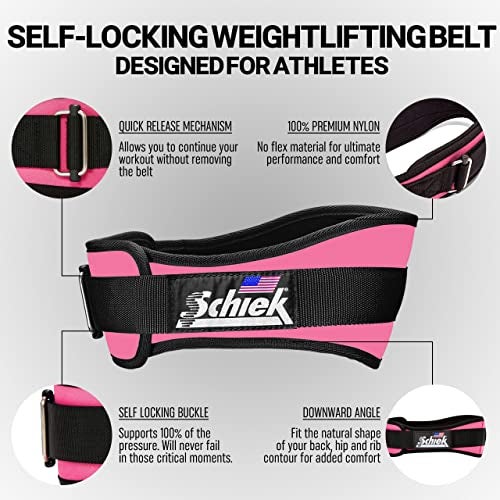 Schiek Sports Model 2004 Nylon 4 3/4" Weight Lifting Belt - Image 3