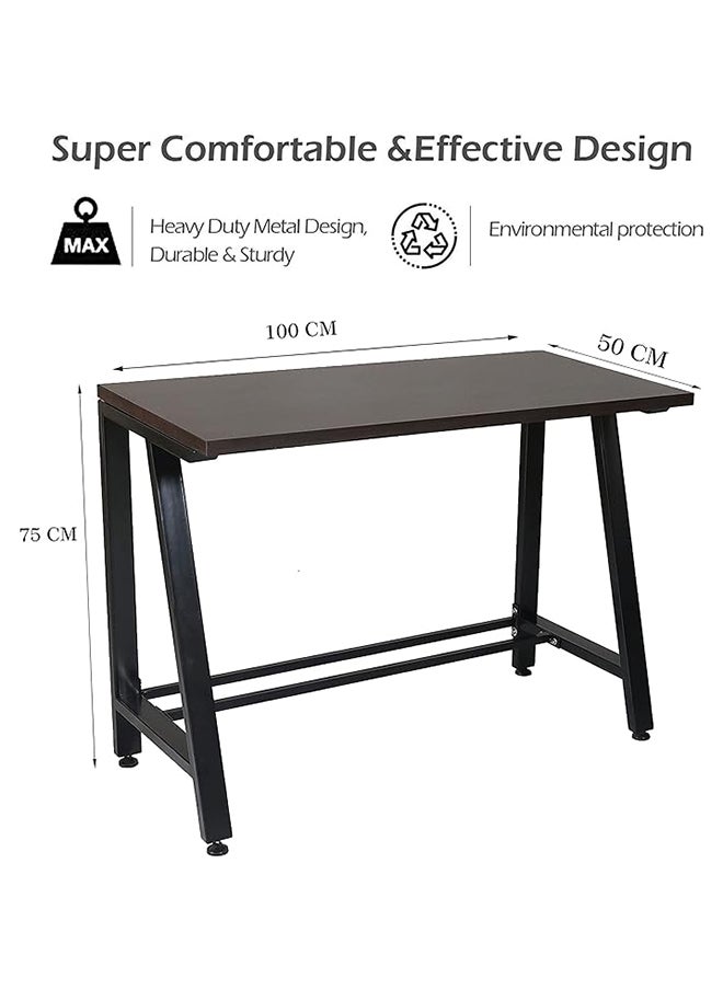 Steel Workstation Desk with Wooden Top Black 75x100x50cm - pzsku/Z575820A0073F5D8EBB06Z/45/_/1715803508/feb6c860-d257-48e6-89ad-bb10d19667d2