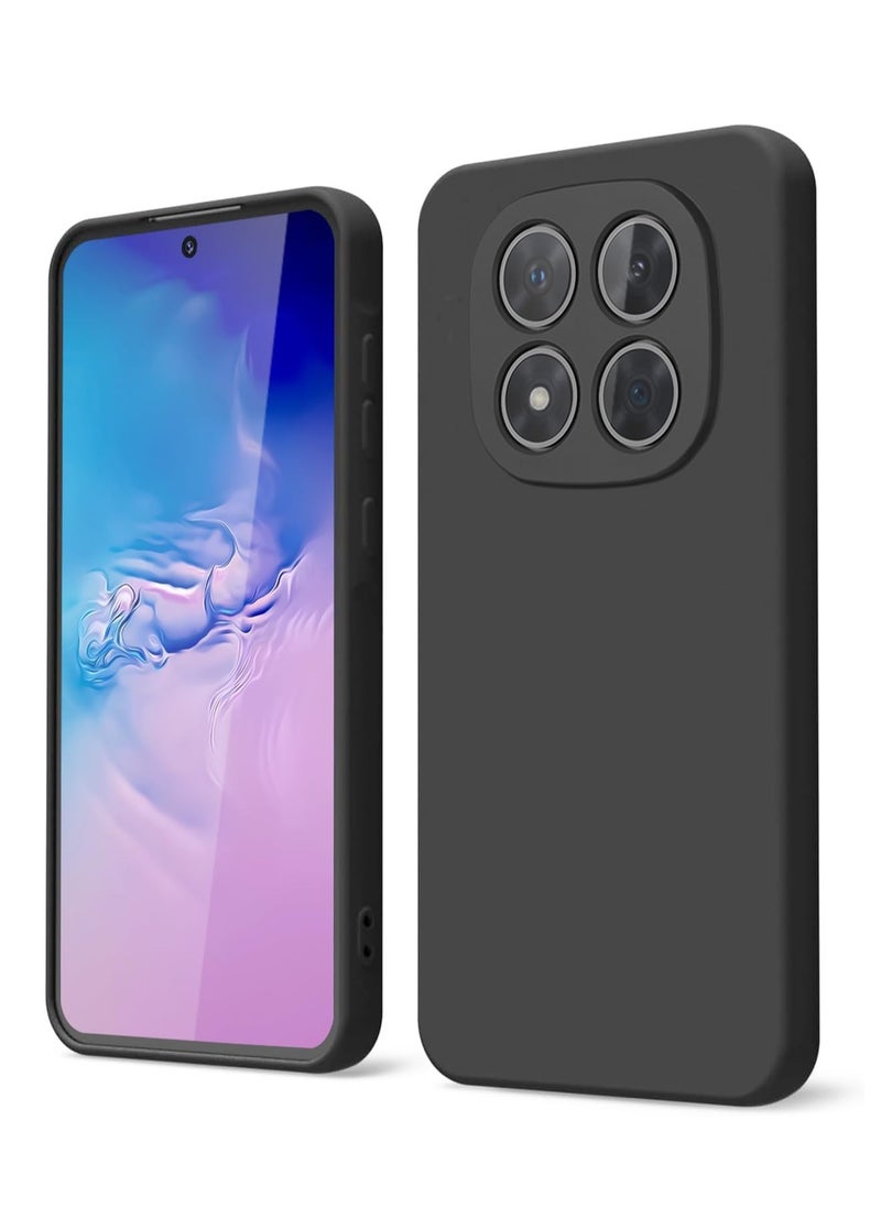 Houmt Xiaomi POCO X7 5G Case Cover Premium Silicone with Microfiber Lining Case Shockproof Protective Back For Xiaomi POCO X7 5G  - Image 1