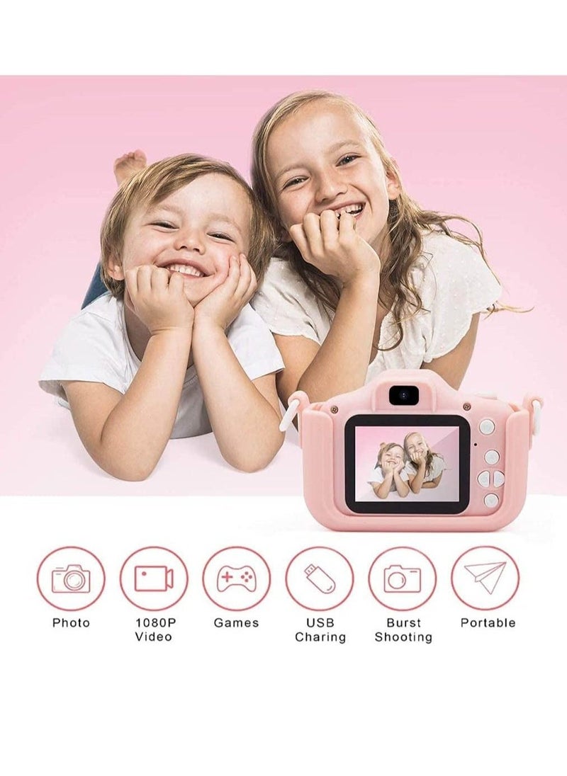Generic 2021 Upgrade 1080P Dual Camera 2.0 Inches Screen 20MP HD Video Camcorder with [ 32 GB Memory Card ] Gifts for Child Boys Girls, Best Birthday Gift Games Toy  - Image 3