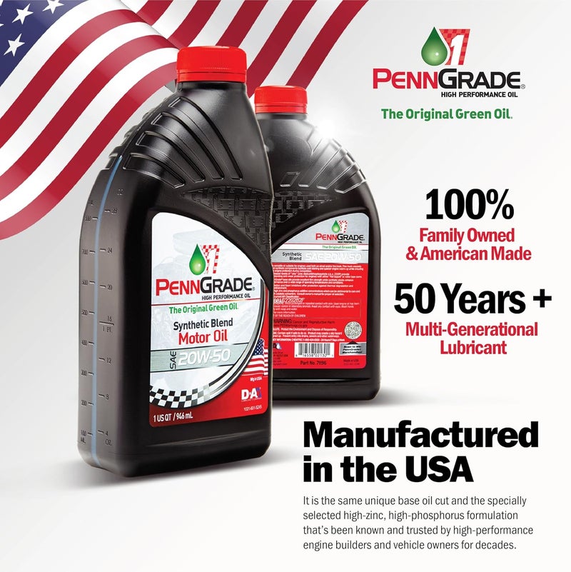 PENN GRADE1 PENN GRADE 1 Synthetic Blend High Performance Oil SAE 10W30 1 1 Quart - Image 4