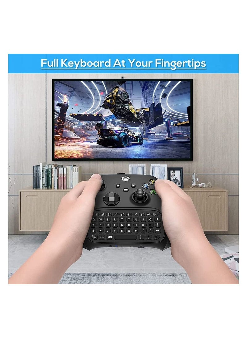 Y&D - Wireless Keyboard for Xbox Series X/S Controller, One/S/Controller Gamepad, 2.4Ghz Mini QWERTY Controller Gaming Chatpad - Image 1