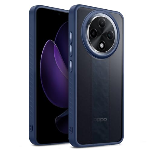 KARWAN®️ Shockproof Back Case Cover for Oppo F27 Pro 5G | Camera Protection Bump |Shockproof Back Case Cover for Oppo F27 Pro 5G - Blue - Image 1