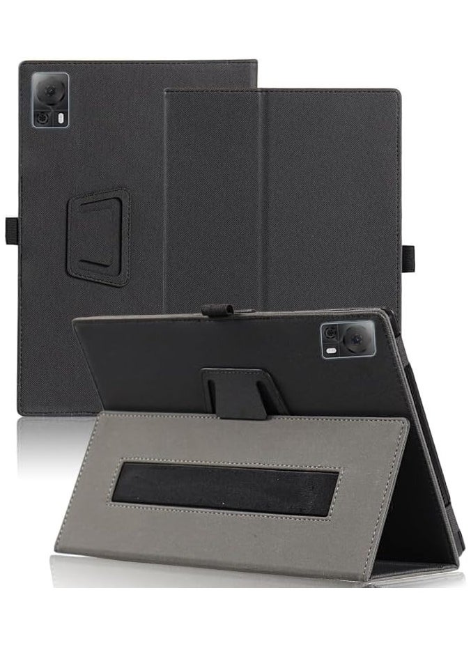 General - Tablet Case Compatible with T-Mobile Revvl Tab 5G 2023 Released 10.36 Inch Fabric Texture PU Leather Magnet Flip Sleeve Foldable Stand Shockproof Pouch - Image 1
