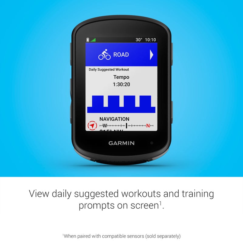Garmin Edge 540, Compact GPS Cycling Computer with Button Controls, Targeted Adaptive Coaching, Advanced Navigation and More - Image 5