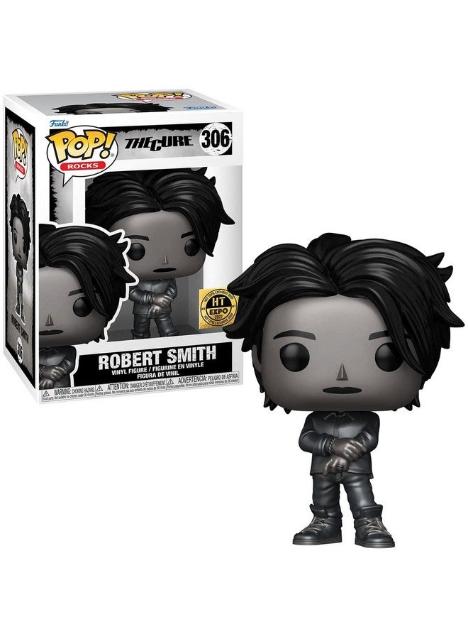 Funko POP Rocks The Cure Robert Smith Vinyl Figure #306 Black Metallic Expo Exclusive