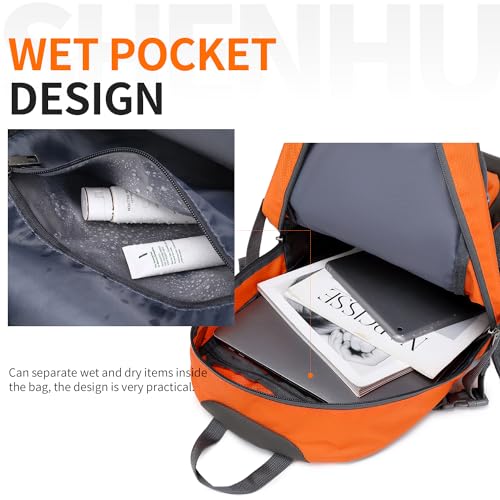 SHENHU 40L Hiking Backpack Lightweight Daypack Waterproof Travel Camping Backpack for Men Women Sport Packable - Image 3