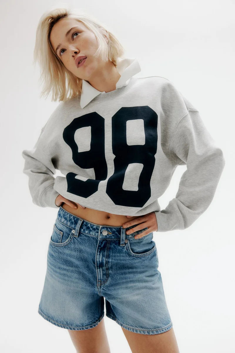 H&M High Denim shorts