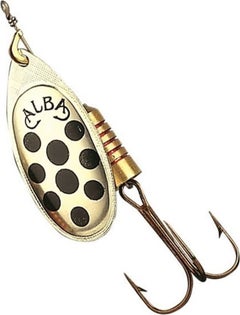 AlbaStar 202 Rems Swivel Fishing Spoon Yellow 9 gr ( No: 4 ) 