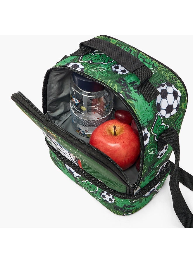 Must Football-Lunch Bag-2 Cmprts- (Polyester) Multicolor \ 24?12?20 - Image 5
