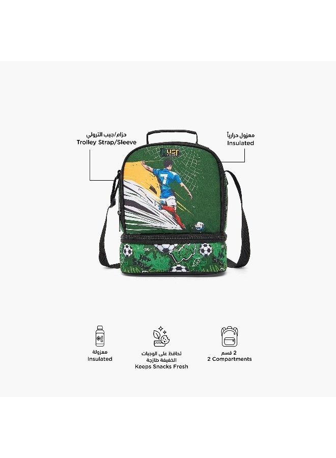 Must Football-Lunch Bag-2 Cmprts- (Polyester) Multicolor \ 24?12?20 - Image 3