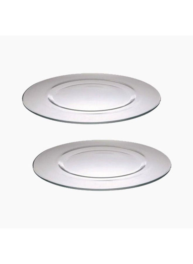Vidivi - Glass Rialto Set of 2 Plates - Image 1