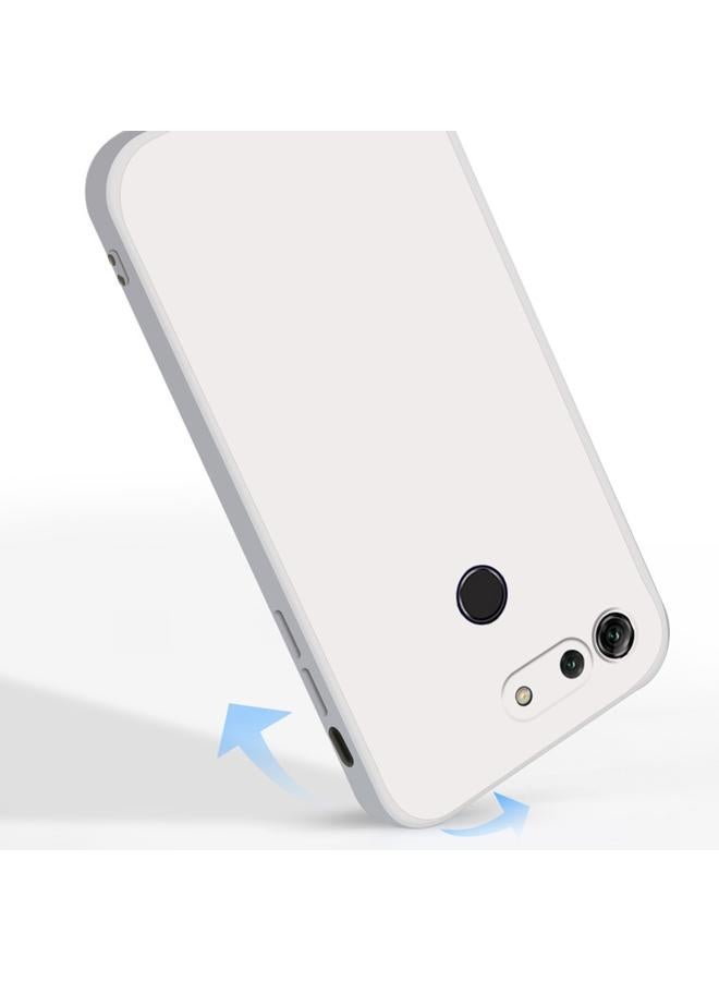 Zaboon Case For Honor View 20 Solid Color Imitation Liquid Silicone Straight Edge Dropproof Full Coverage Protective Case - Image 5