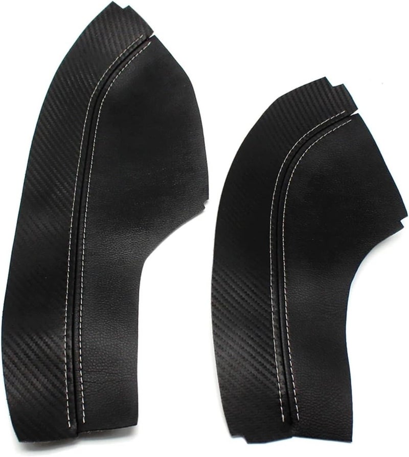 QASULER Microfiber Leather Door Panel Covers for Civic 2016-2019 - Image 2