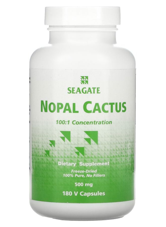 Nopal Cactus 500 mg 180 V Capsules