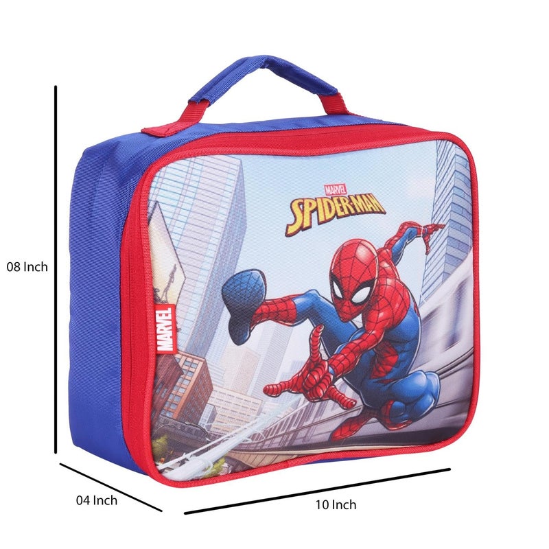 Comiclyfe Marvel Spider-Man Insulated Lunch Bag for Kids | Leak-Proof, Durable, Lightweight Portable Tiffin & Storage Bag for School, Office, College & Travel – 5 Litre, Red & Blue - Image 2