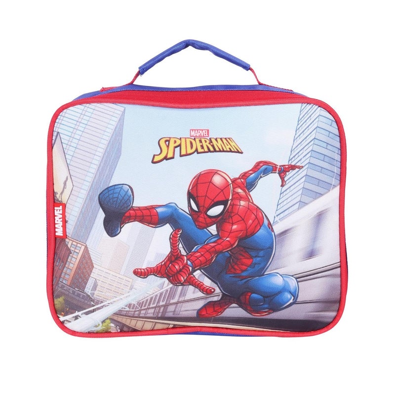 Comiclyfe Marvel Spider-Man Insulated Lunch Bag for Kids | Leak-Proof, Durable, Lightweight Portable Tiffin & Storage Bag for School, Office, College & Travel – 5 Litre, Red & Blue - Image 1
