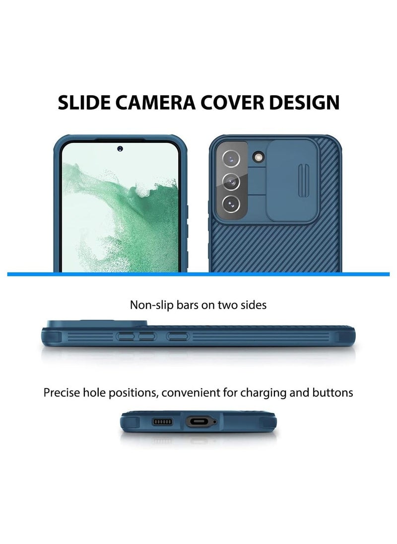 Raxoom Nillkin Galaxy S22 Plus Case with Camera Cover, CamShield Pro Case with Slide Camera Protection, Slim Fit Thin Shockproof Cover - Image 1