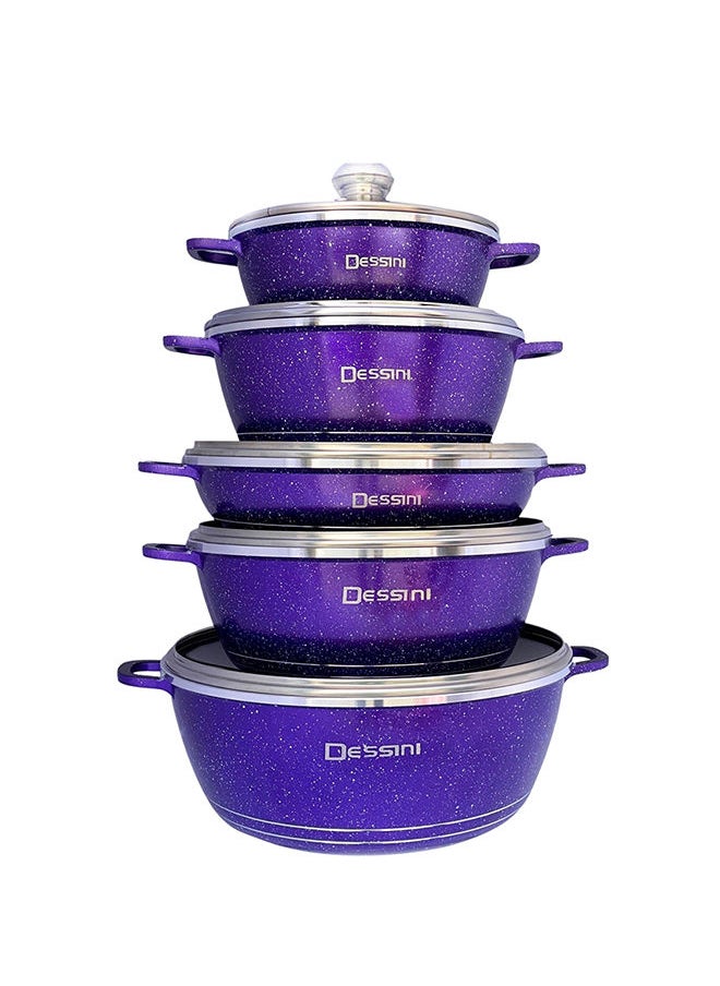 DESSINI 10-Piece Granite Cookware Set  - Image 2