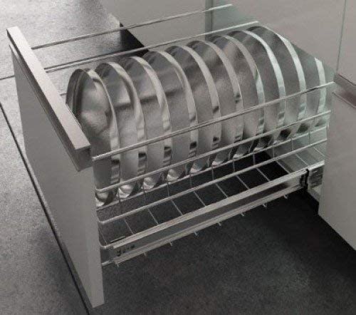 XADAX XADAX Ball Bearing Slide SystemsDrawerTelescopic Channel Set 45 Kg Capacity Silver 32 800 MM  - Image 4