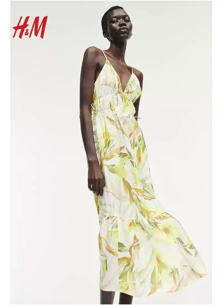 H and M - HM Women's New Loose Lightweight Comfortable And Fashionable Dress - Image 1