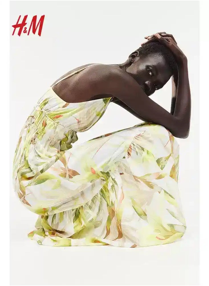 H and M - HM Women's New Loose Lightweight Comfortable And Fashionable Dress - Image 1