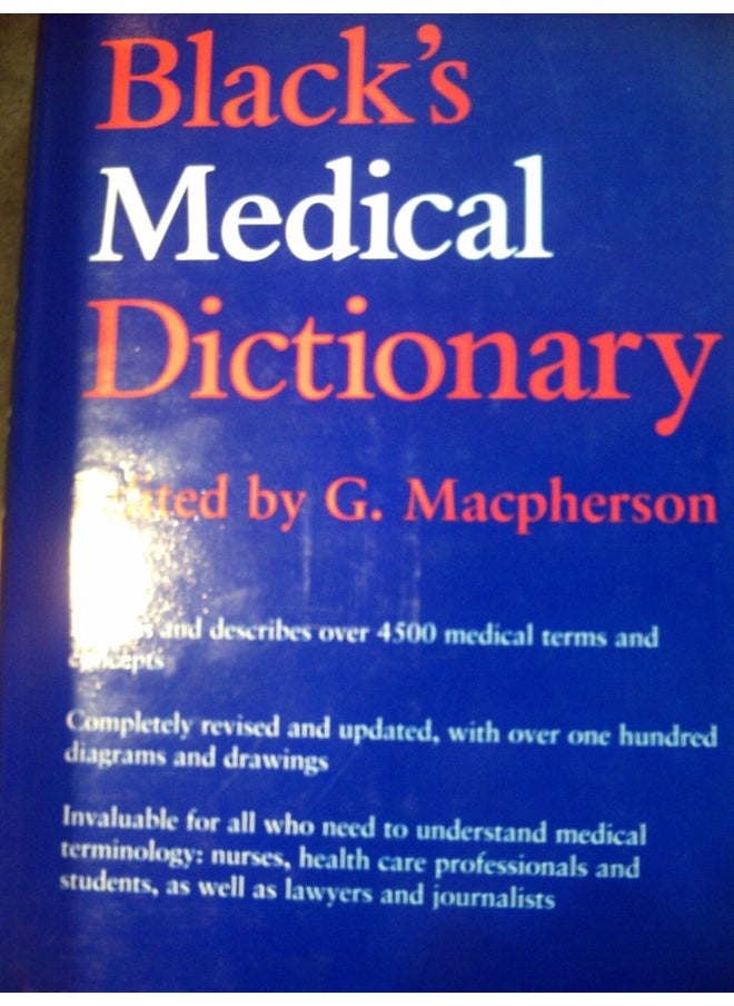 Black's Medical Dictionary 