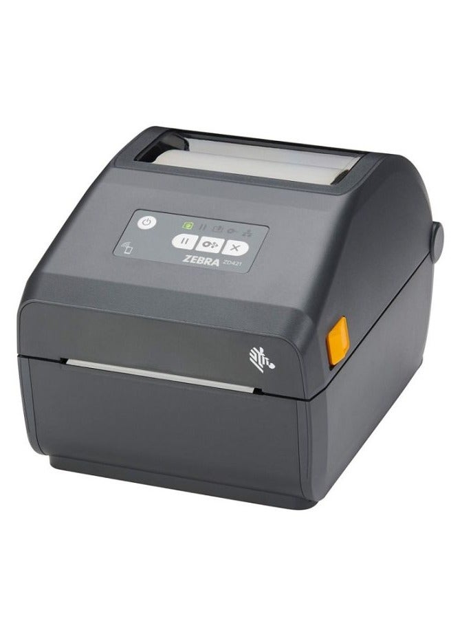 ZEBRA Zebra ZD421d Direct Thermal Printer – 203 dpi, USB & Host, Real-Time Clock, Model ZD4A042-D0EM00EZ