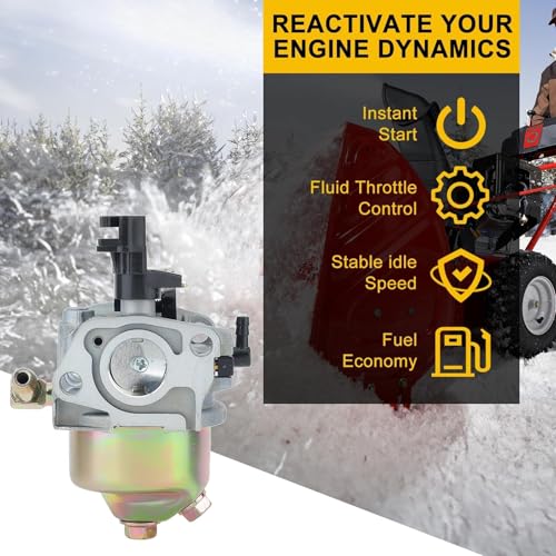 Panari 951-12705 Storm 2410 2620 Carburetor for Troy-Bilt Storm 2410 2420 2620 2690 24'' 26'' 179cc 208cc Craftsman Cub Cadet MTD Snowblower parts Replace 951-14027A 751-10974 31AM62N2711 Carb - Image 5