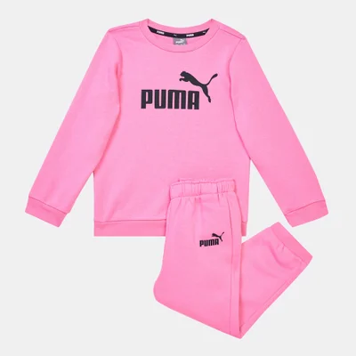PUMA Kids' Essentials Minicats Sweatshirt and Sweatpants Set