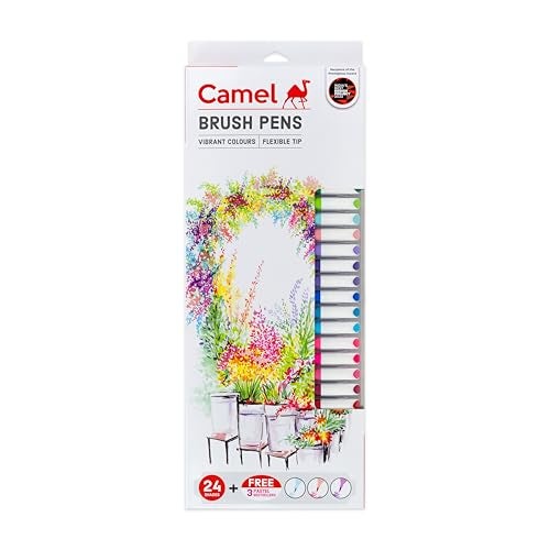 Camel Brush Pens 27 shades - Image 1