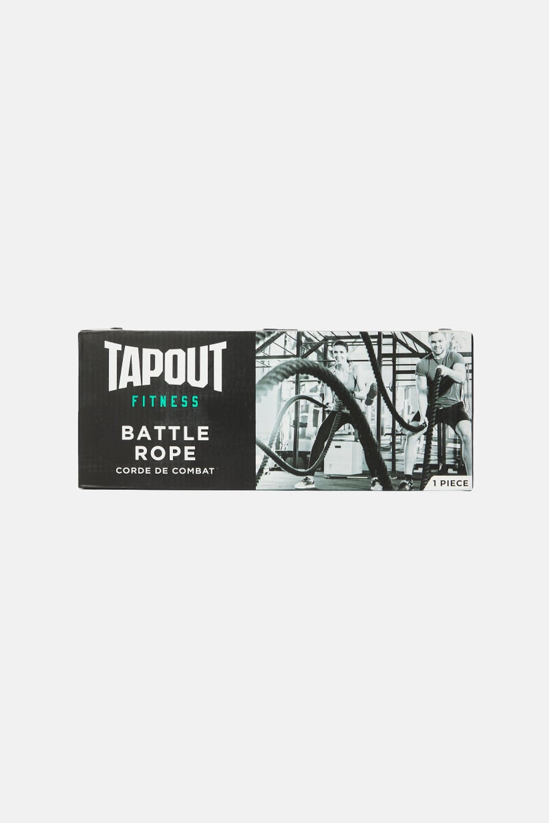 TapouT 1 Piece Battle Rope, Black - Image 1