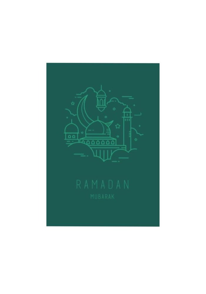 Ramadan Kareem Card, Design 4, UAE