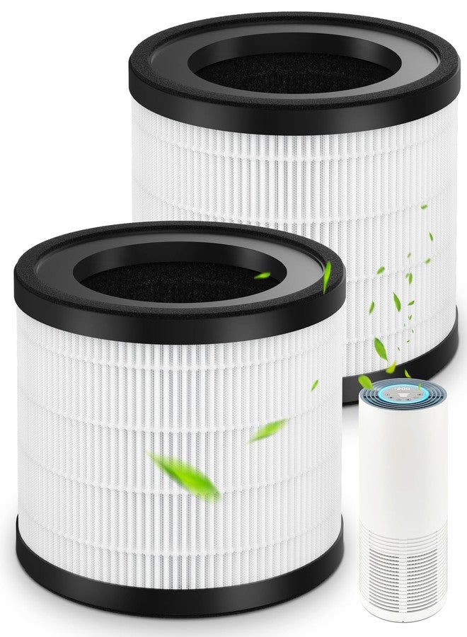 Harebery 2 Pack Maf-02 H13 Air Filter Replacement, Compatible with Miko IBUKI M Purifier MA-02CW, 3-Stage Filtration - Image 1